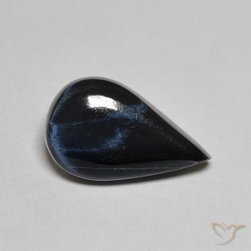 Pietersite Multicolore naturale da 2.65 ct, Forma a pera, Opaco