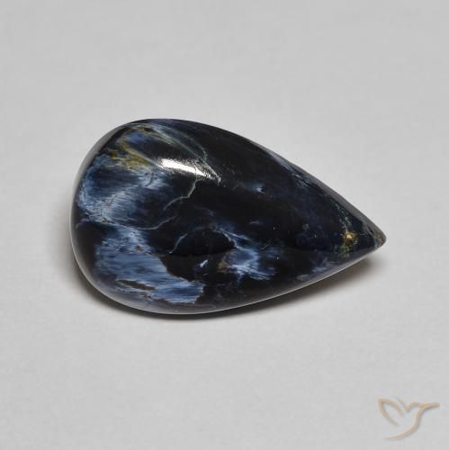 Pietersite Multicolore naturale da 3.82 ct, Forma a pera, Opaco