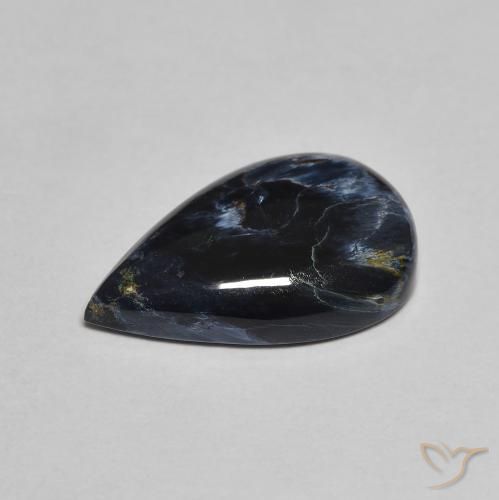 Pietersite Multicolore naturale da 3.82 ct, Forma a pera, Opaco