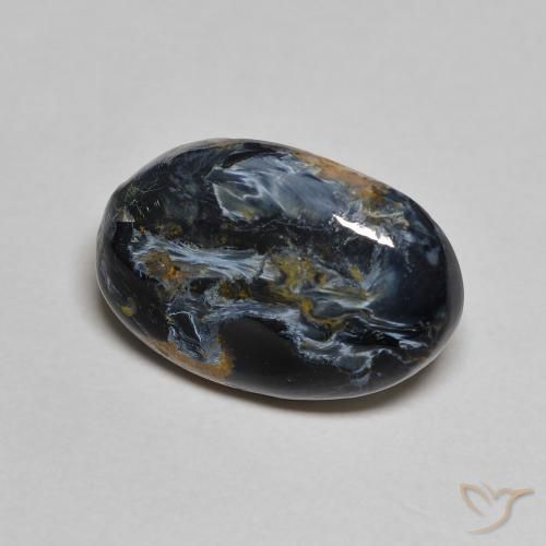 5.19ct Naturale Multicolore Pietersite, Ovale, Opaco