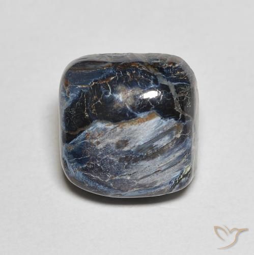 5.31ct Naturale Multicolore Pietersite, Cuscino, Opaco
