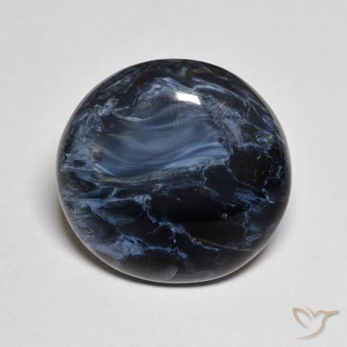 9.74ct Naturale Multicolore Pietersite, Rotondo, Opaco