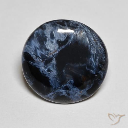 6.68ct Naturale Multicolore Pietersite, Rotondo, Opaco