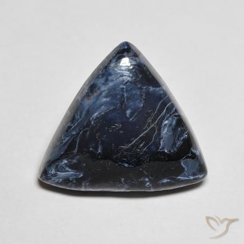 6.60ct Naturale Multicolore Pietersite, Taglio trillion, Opaco