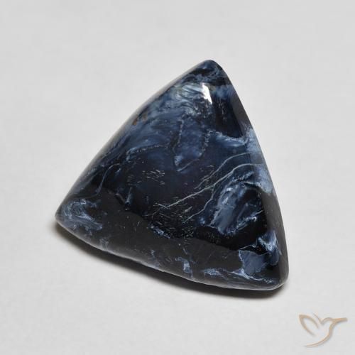 Pietersite Multicolore naturale da 6.60 ct, Taglio trillion, Opaco