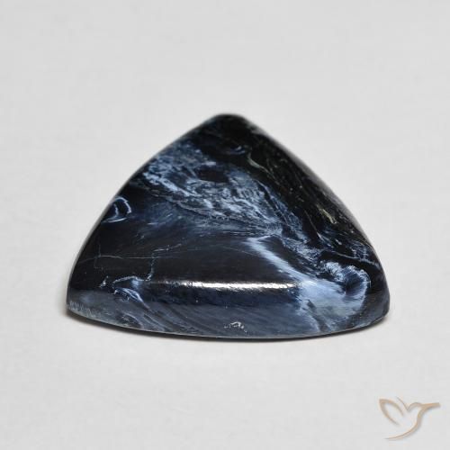 Pietersite Multicolore naturale da 6.97 ct, Taglio trillion, Opaco