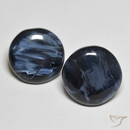 Gemme di Pietersite Multicolore naturale da 12.48 ct, Rotondo, Opaco