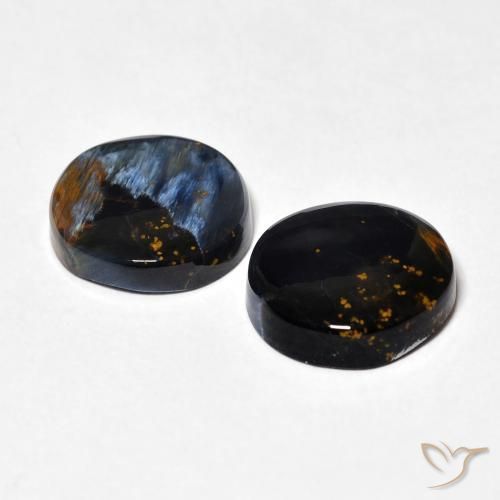 Gemme di Pietersite Multicolore naturale da 6.42 ct, Rotondo, Opaco