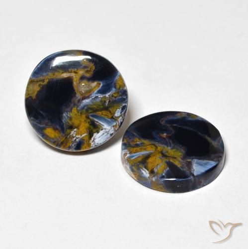 Gemme di Pietersite Multicolore naturale da 9.29 ct, Rotondo, Opaco