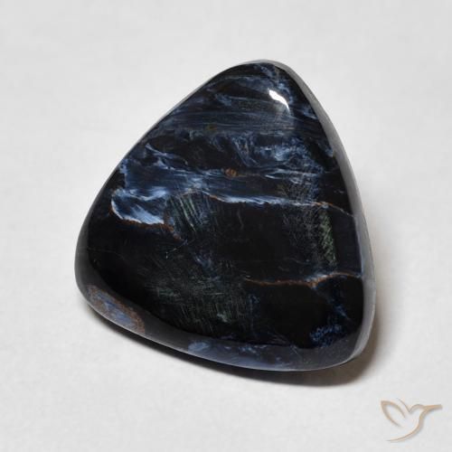 Pietersite Multicolore naturale da 5.43 ct, Taglio trillion, Opaco
