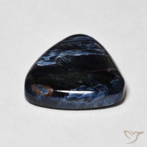 Pietersite Multicolore naturale da 5.43 ct, Taglio trillion, Opaco