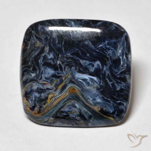 9.62ct Naturale Multicolore Pietersite, Cuscino, Opaco
