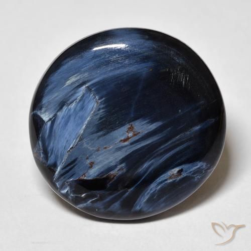 12.22ct Naturale Multicolore Pietersite, Rotondo, Opaco