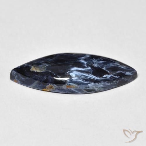 Pietersite Multicolore naturale da 6.42 ct, Taglio marquise, Opaco