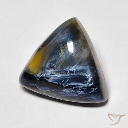 Pietersite Multicolore naturale da 6.60 ct, Taglio trillion, Opaco