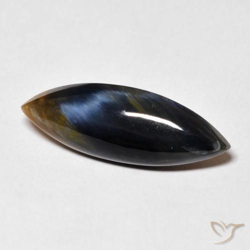 Pietersite Multicolore naturale da 5.19 ct, Taglio marquise, Opaco