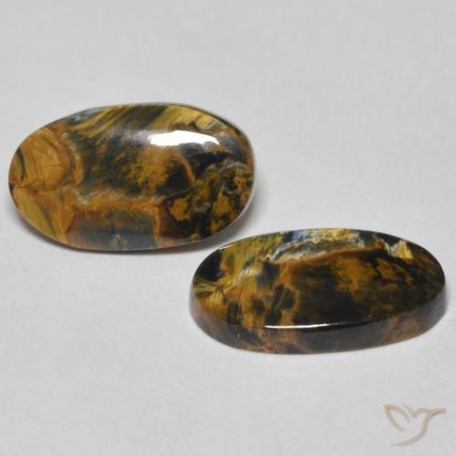 Gemme di Pietersite Multicolore naturale da 4.37 ct, Ovale, Opaco