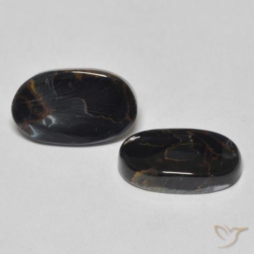Gemme di Pietersite Multicolore naturale da 5.53 ct, Ovale, Opaco