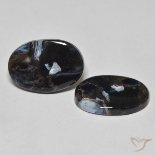 Gemme di Pietersite Multicolore naturale da 12.21 ct, Ovale, Opaco