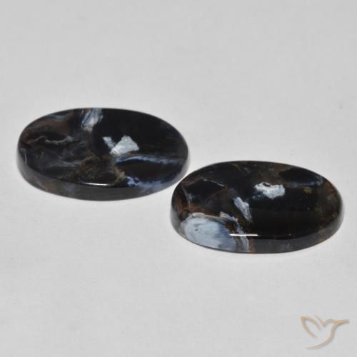 Gemme di Pietersite Multicolore naturale da 12.21 ct, Ovale, Opaco