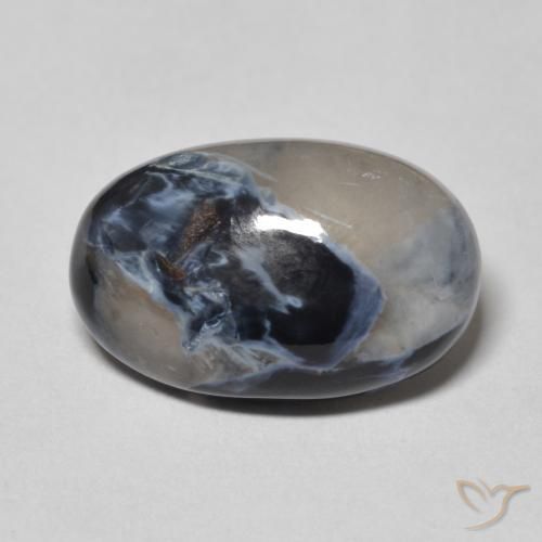 6.74ct Naturale Multicolore Pietersite, Ovale, Opaco