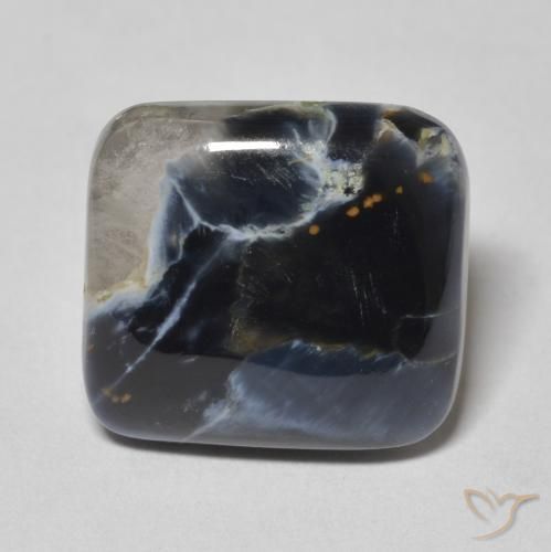 8.00ct Naturale Multicolore Pietersite, Cuscino, Opaco