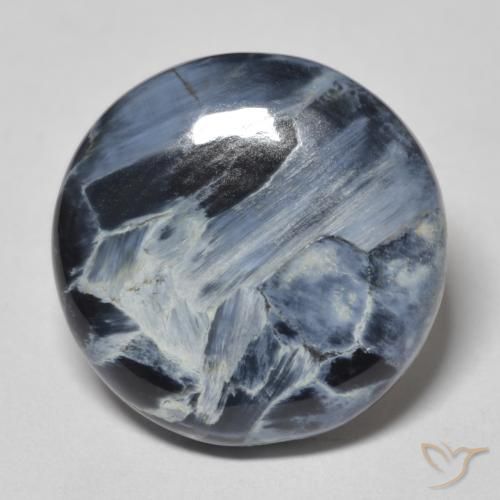 Pietersite Multicolore naturale da 12.37 ct, Rotondo, Opaco