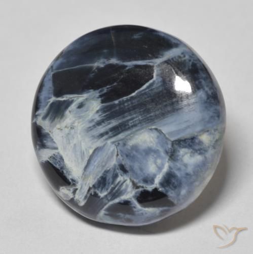 Pietersite Multicolore naturale da 12.37 ct, Rotondo, Opaco