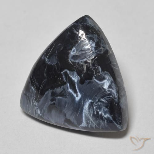 Pietersite Multicolore naturale da 7.39 ct, Taglio trillion, Opaco