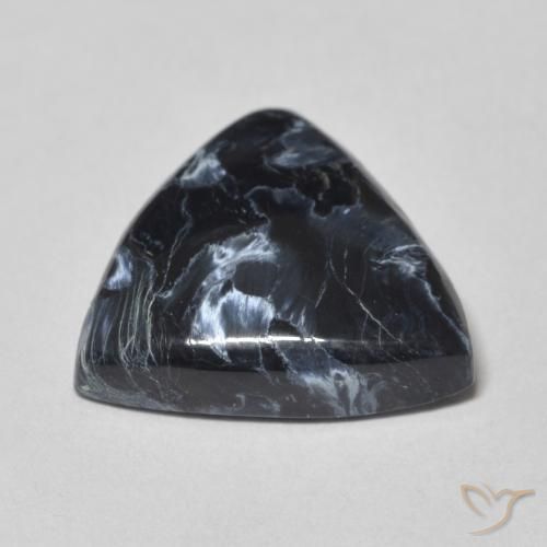 Pietersite Multicolore naturale da 7.39 ct, Taglio trillion, Opaco