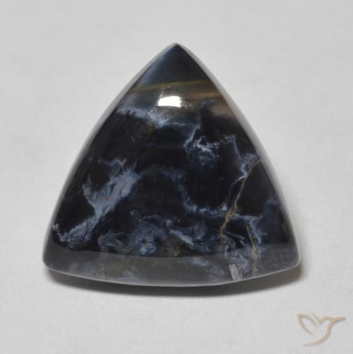 6.87ct Naturale Multicolore Pietersite, Taglio trillion, Opaco