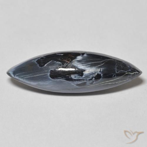 Pietersite Multicolore naturale da 6.98 ct, Taglio marquise, Opaco