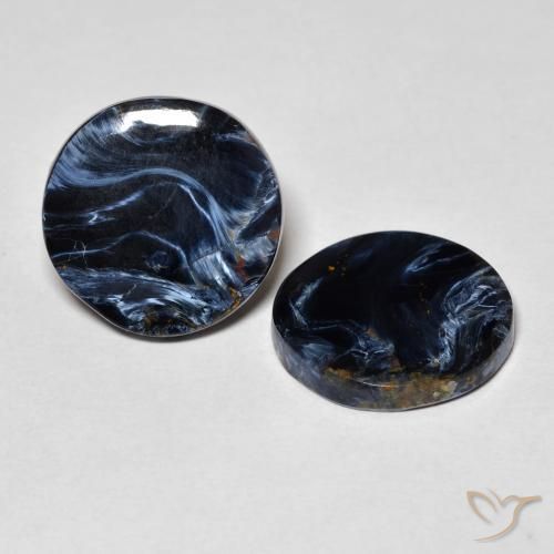 Gemme di Pietersite Multicolore naturale da 10.79 ct, Rotondo, Opaco