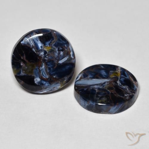Gemme di Pietersite Multicolore naturale da 9.69 ct, Rotondo, Opaco
