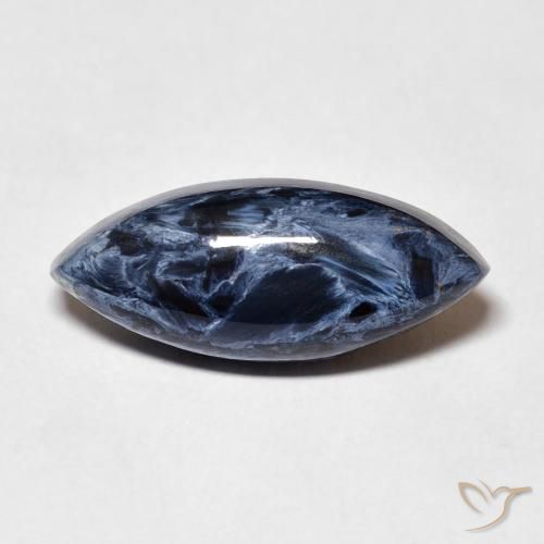 5.51ct Naturale Multicolore Pietersite, Taglio marquise, Opaco