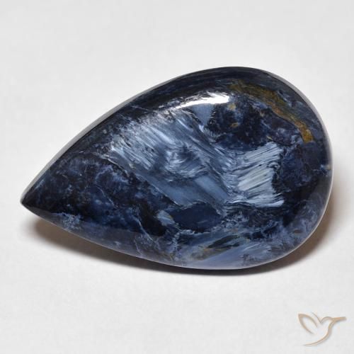 Pietersite Multicolore naturale da 8.99 ct, Forma a pera, Opaco