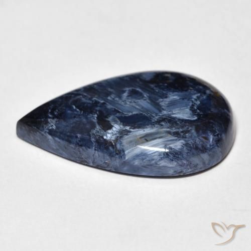 Pietersite Multicolore naturale da 8.99 ct, Forma a pera, Opaco
