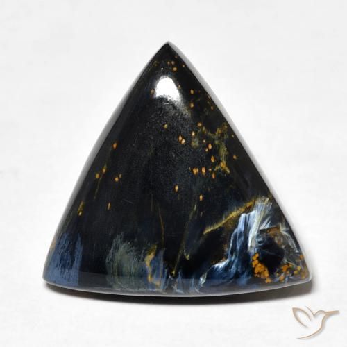 8.02ct Naturale Multicolore Pietersite, Taglio trillion, Opaco
