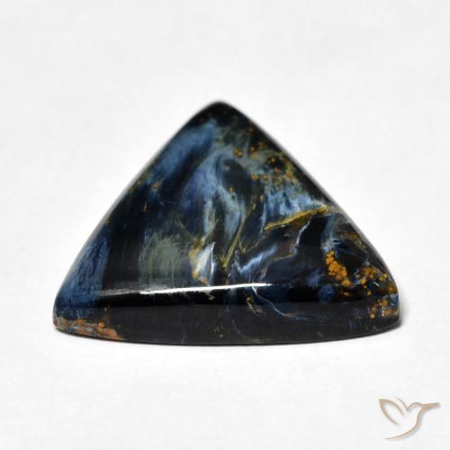 Pietersite Multicolore naturale da 8.02 ct, Taglio trillion, Opaco
