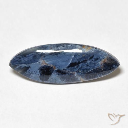 2.85ct Naturale Multicolore Pietersite, Taglio marquise, Opaco