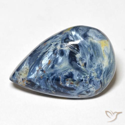 9.09ct Naturale Multicolore Pietersite, Forma a pera, Opaco
