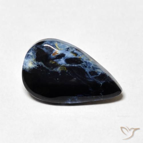 Pietersite Multicolore naturale da 2.46 ct, Forma a pera, Opaco