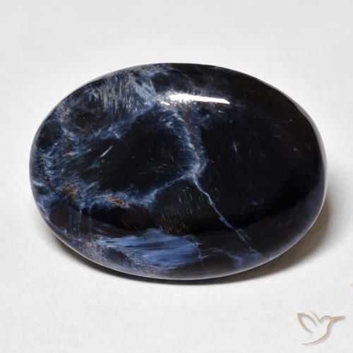 16.71ct Naturale Multicolore Pietersite, Ovale, Opaco