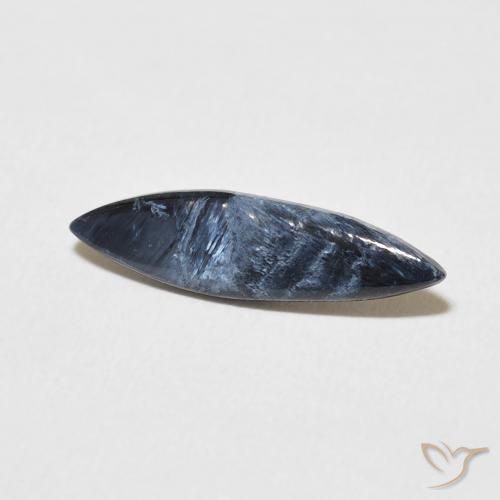 Pietersite Multicolore naturale da 1.40 ct, Taglio marquise, Opaco