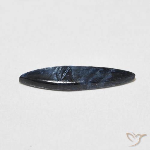 Pietersite Multicolore naturale da 1.40 ct, Taglio marquise, Opaco