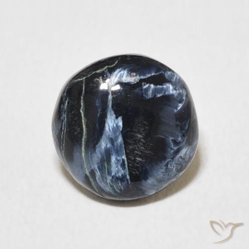 1.49ct Naturale Multicolore Pietersite, Rotondo, Opaco