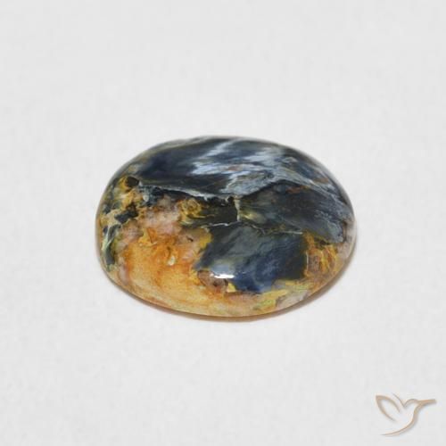 Pietersite Multicolore naturale da 1.40 ct, Rotondo, Opaco
