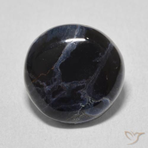 3.22ct Naturale Multicolore Pietersite, Rotondo, Opaco