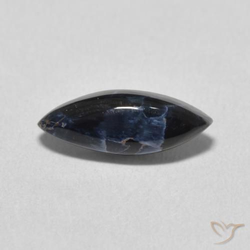 1.87ct Naturale Multicolore Pietersite, Taglio marquise, Opaco