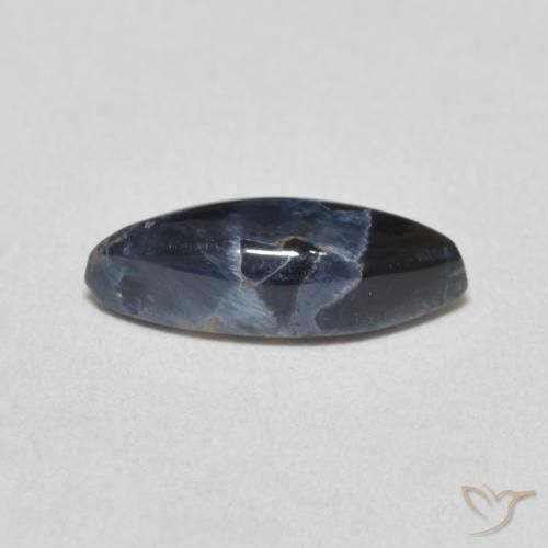 Pietersite Multicolore naturale da 1.87 ct, Taglio marquise, Opaco